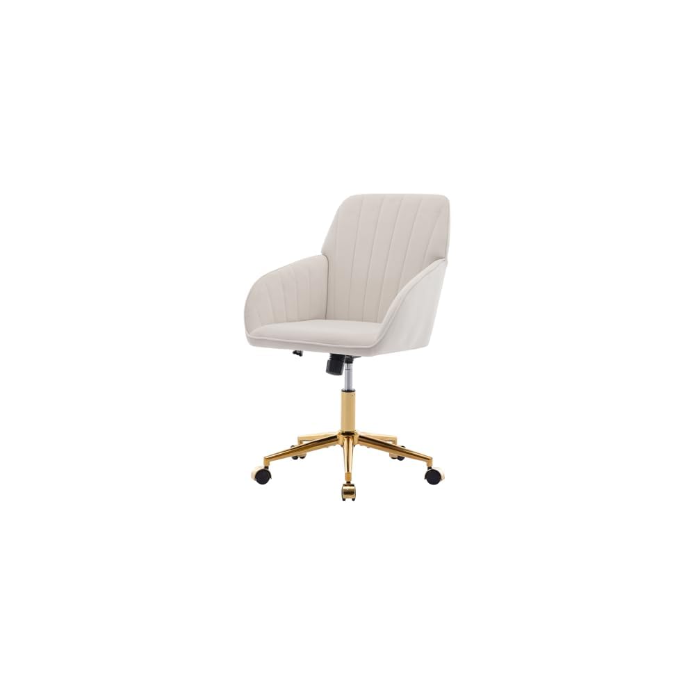 Computer Chair Simple Modern Comfortable Office Chair Comfy Comfy Desk Chair Office Wide Desk Chair Office Chair for Home,Office,Make Up,Small Space