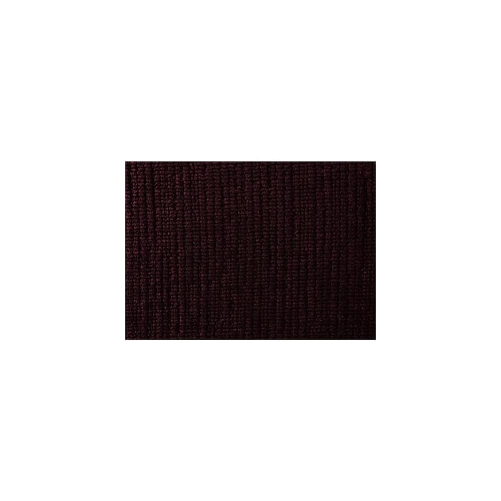 Pemberly Row Channel Tufted Upholstered Platform King Bed, Burgundy Fabric, Vertical Tufted Headboard, Solid Wood Frame, Low-Profile Design, Modern Bedroom Furniture, 39.4" H x 81.9" W x 86.2" D