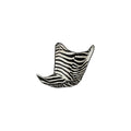 Classic Cover Cowhide Leather BKF Butterfly Chair - Only Cover. (Zebra)