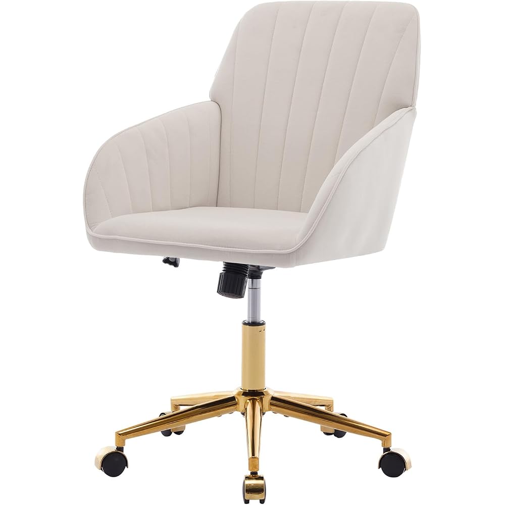 Computer Chair Simple Modern Comfortable Office Chair Comfy Comfy Desk Chair Office Wide Desk Chair Office Chair for Home,Office,Make Up,Small Space