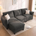 Modular Sectional Couches for Living Room , 104" L Shaped Couch Sofa