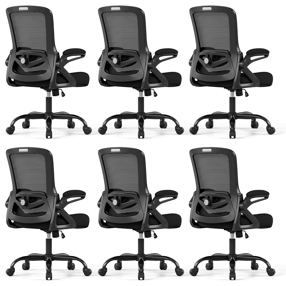 Ergonomic Office Chair Desk Chair with Adjustable Lumbar Support
